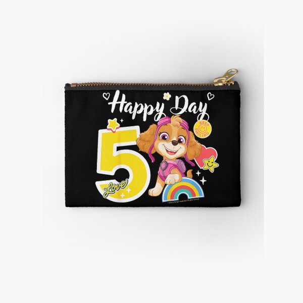 Item preview, Paw Patrol Skye Happy Day Number Five Birthday Rainbow Girls designed and sold by SiddoMingalo.