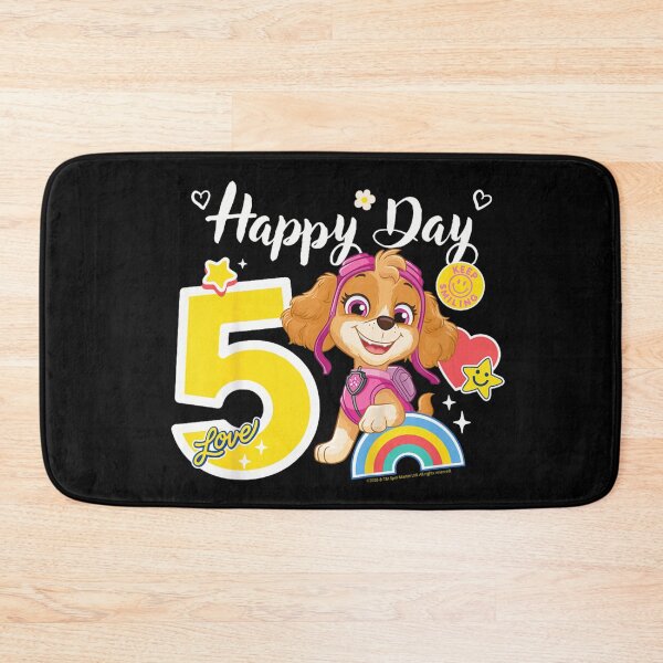 Item preview, Paw Patrol Skye Happy Day Number Five Birthday Rainbow Girls designed and sold by SiddoMingalo.