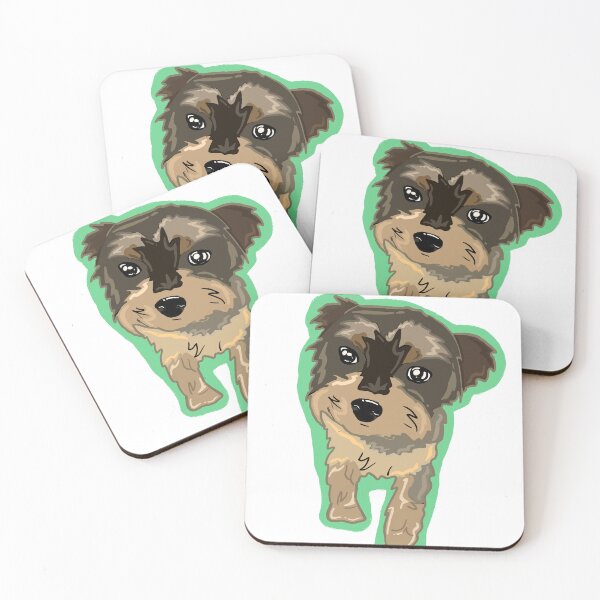 Item preview, Yorkie designed and sold by Mestiza Bruja Studio.