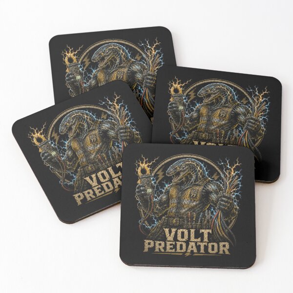 Item preview, Volt Predator – Electrician Monster BlackSector77 designed and sold by BlackSector77.
