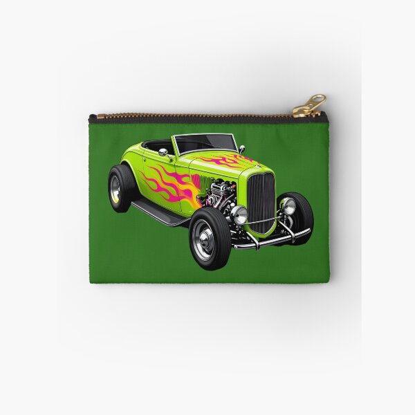 Item preview, Lime Green Hot Rod Convertible Night Cruise designed and sold by rgagliardi2017.
