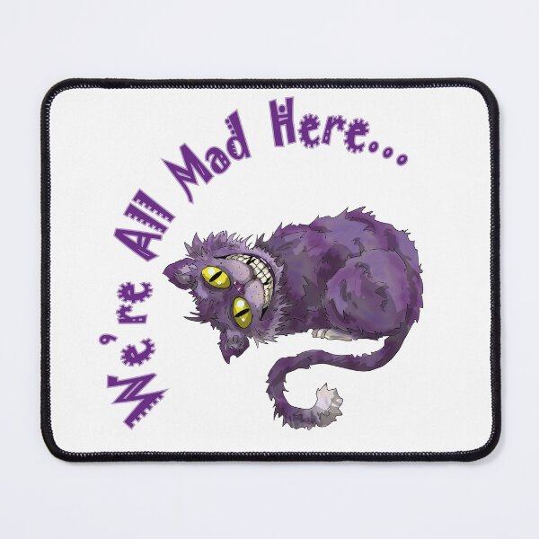 Item preview, Wonderland Cheshire Cat - We're All Mad Here... designed and sold by TimJenkinsArt.