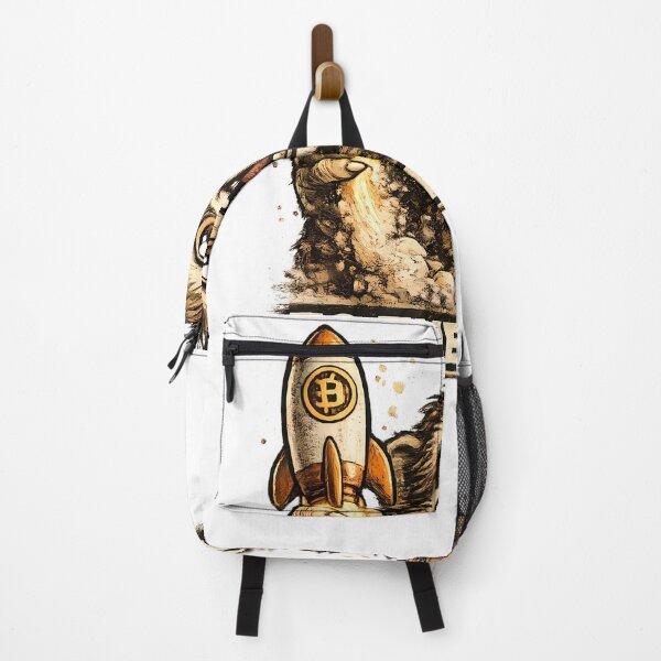 Item preview, To The Moon Funny Crypto Monkey Meme designed and sold by DryHumorPrints.