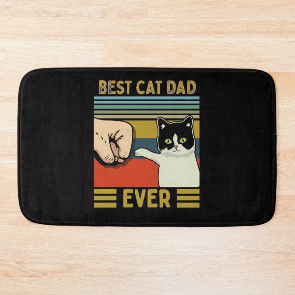 Item preview, Best Cat Dad Ever Fist Bump Graphic Tee designed and sold by SoyLamderma.