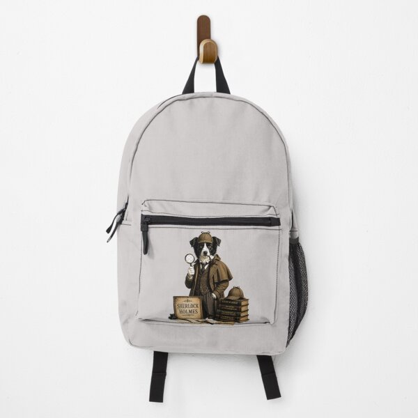 Item preview, Sherlock Holmes Border Collie  Literary Character Dog Detective designed and sold by Caradestrella.