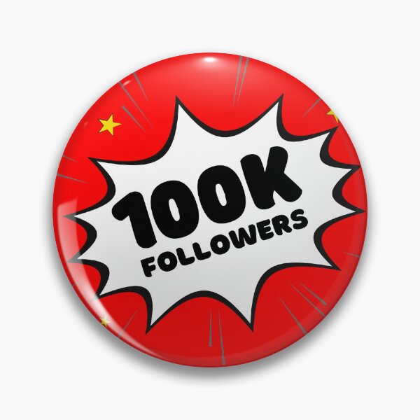 Item preview, 100K Followers Comic Explosion T-Shirt Funny Social Media Gift Influencer Tee designed and sold by oonproducts.