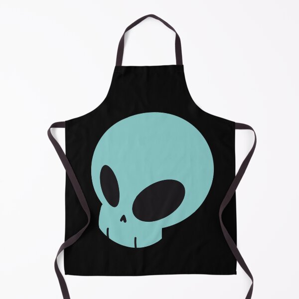 Item preview, Cute floating skull blue designed and sold by AngelPainter.