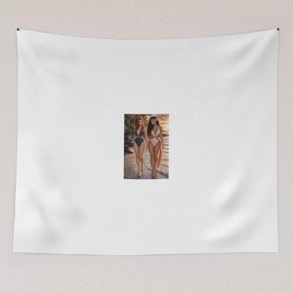 Item preview, Rowan Fletcher, Shanti Riveria walking on beach designed and sold by CathryneDelamort.