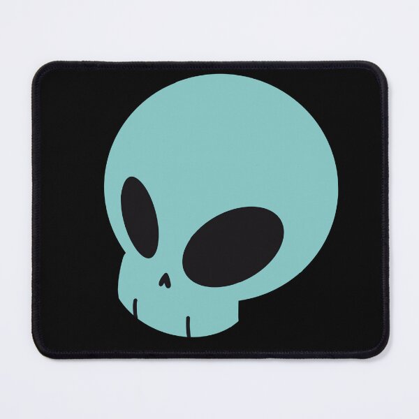 Item preview, Cute floating skull blue designed and sold by AngelPainter.