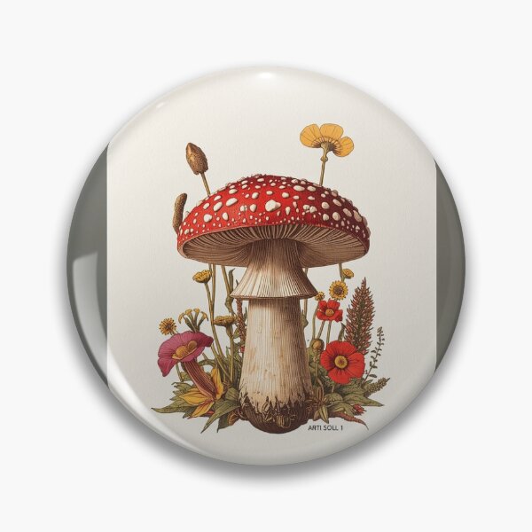 Item preview, Stay Groovy 70s Psychedelic Retro Mushroom designed and sold by EDynamicpro.