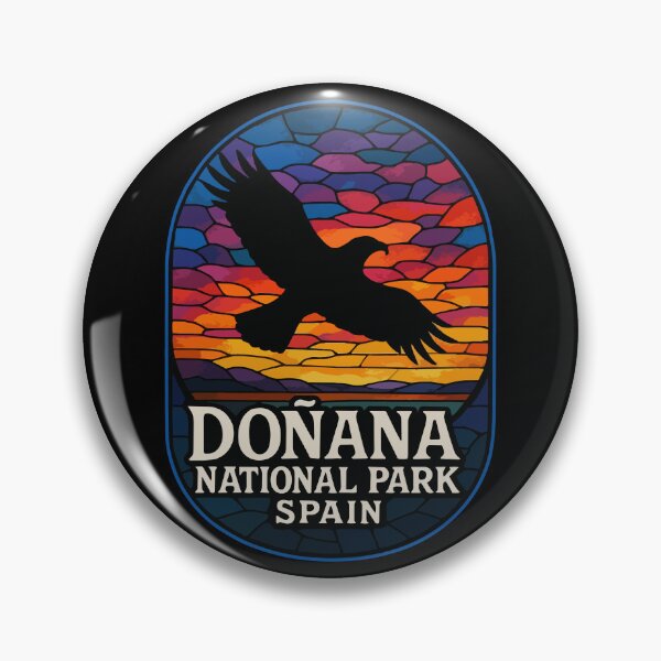 Item preview, Donana National Park Spain Stained Glass designed and sold by TomFrontierArt.