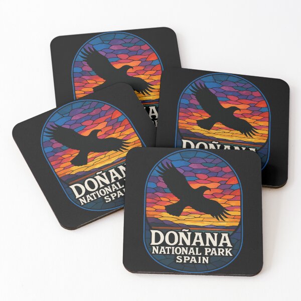 Item preview, Donana National Park Spain Stained Glass designed and sold by TomFrontierArt.