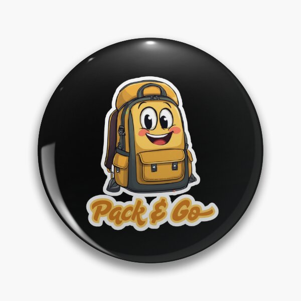 Artikelvorschau, Smiling Backpack Pack & Go – Abenteuerbereiter Wanderrucksack entworfen und verkauft von madebyjulia7.