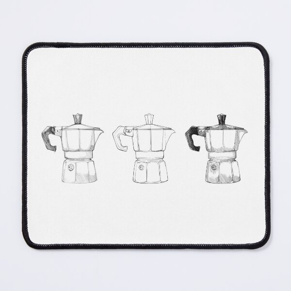 Item preview, Moka pot coffee sketch designed and sold by midsketcher.
