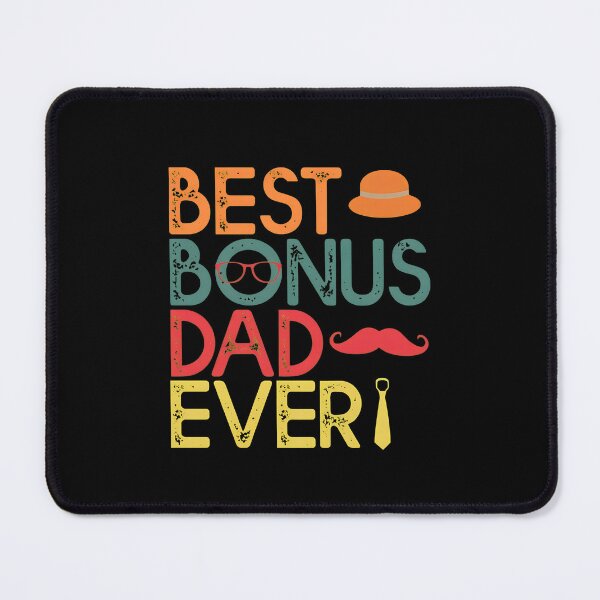 Item preview, Best Bonus Dad Ever Retro Vintage Style designed and sold by SoyLamderma.