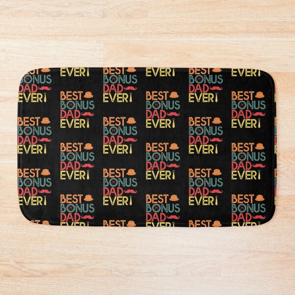Item preview, Best Bonus Dad Ever Retro Vintage Style designed and sold by SoyLamderma.