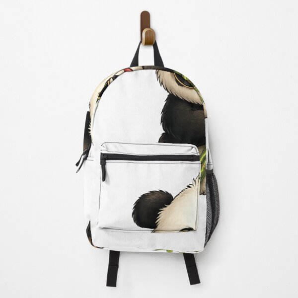 Item preview, Cool Panda Holding Bamboo Cartoon designed and sold by myJPEG.