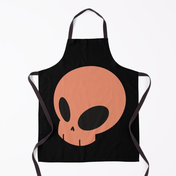 Item preview, Cute floating skull orange designed and sold by AngelPainter.