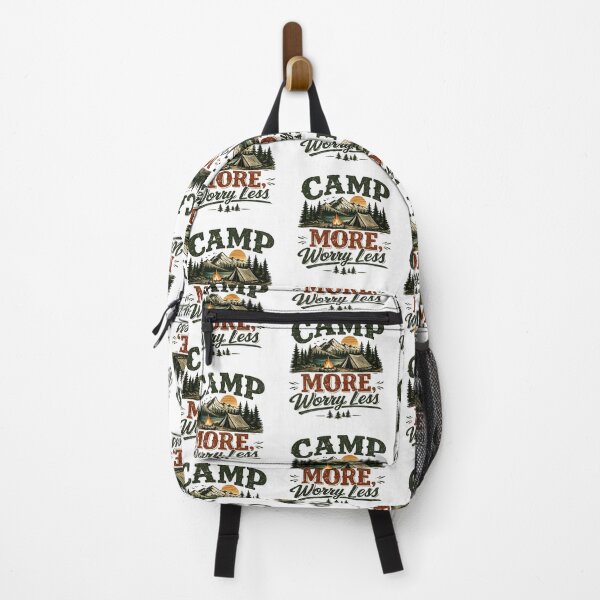 Item preview, Camp more, worry less designed and sold by Side Quest Co..