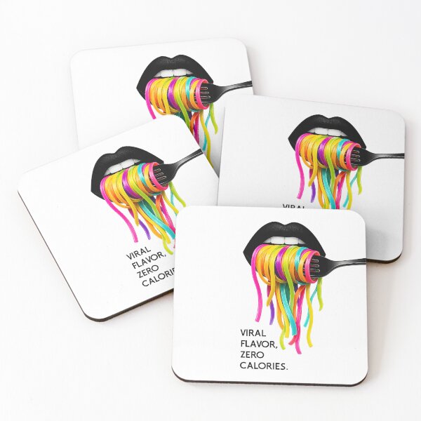 Item preview, Viral Flavor, Zero Calories – Social Media Satire designed and sold by GraphicComet.