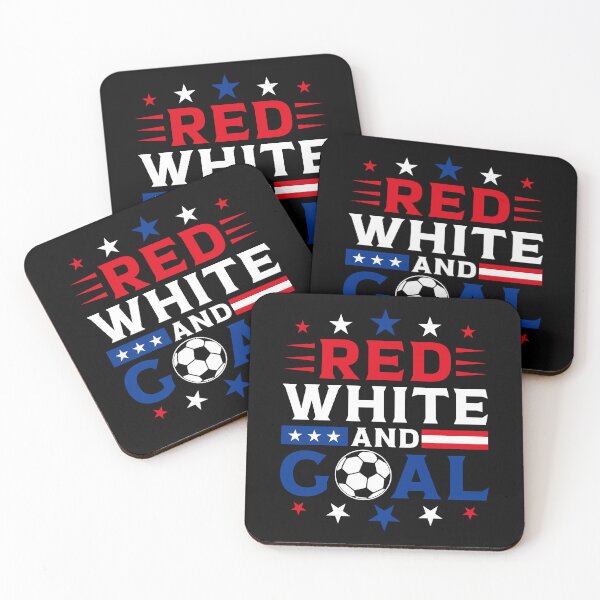 Item preview, Red White and Goal - USA Soccer 2026 designed and sold by gunaone-design.