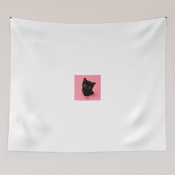 Item preview, Tiny Heart Collector Black Kitten designed and sold by LovelyCatGalaxy.