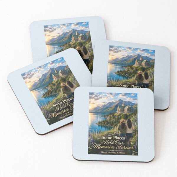 Item preview, Some Places Hold Our Memories Forever – Sister Birthday Card designed and sold by Novel Works Studio.