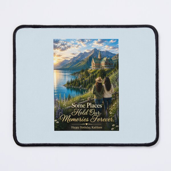 Item preview, Some Places Hold Our Memories Forever – Sister Birthday Card designed and sold by Novel Works Studio.