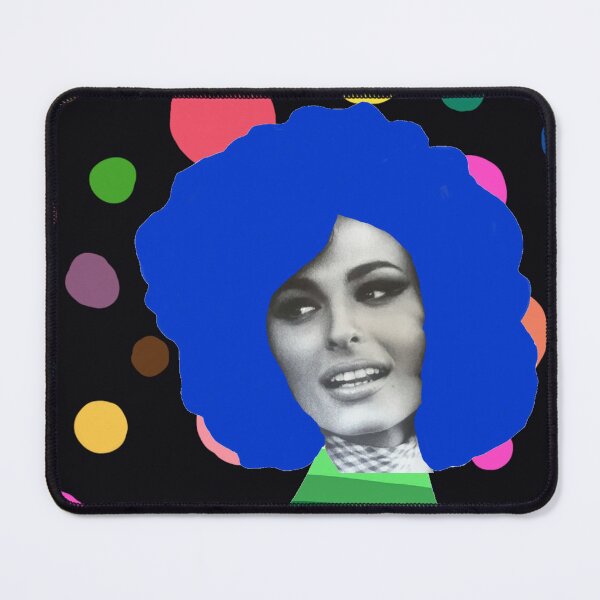 Item preview, Blue haired lady designed and sold by GasconyPassion.