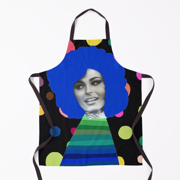 Item preview, Blue haired lady designed and sold by GasconyPassion.