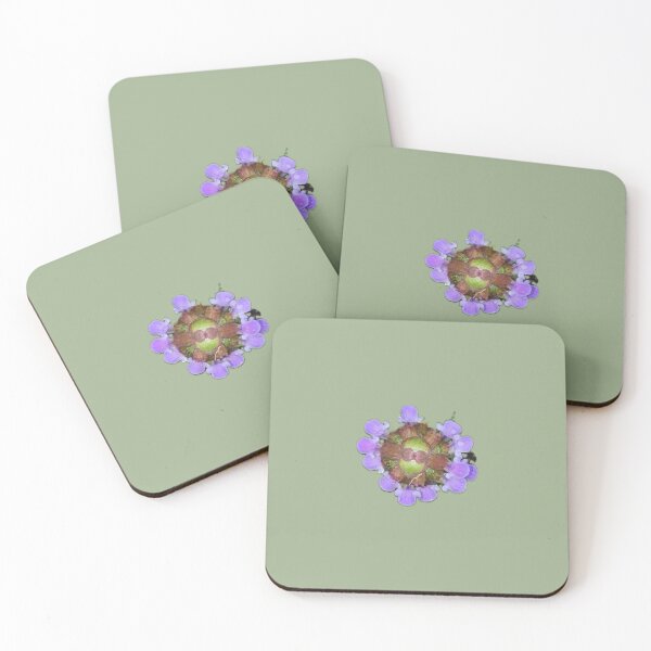 Item preview, Isolated Botanical Self Heal Flower Graphic designed and sold by BeesBarn.