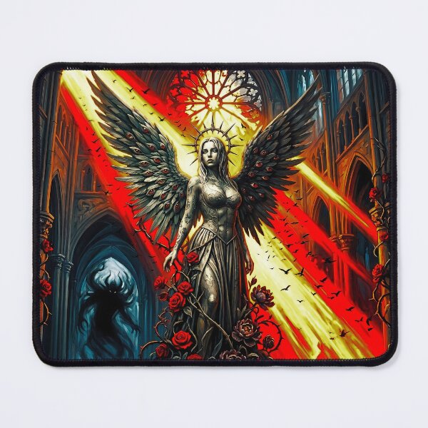 Item preview, Dark Gothic Art &amp; Fine Art Prints (1:1 Square Posters) designed and sold by Cyber-ART-Studio.