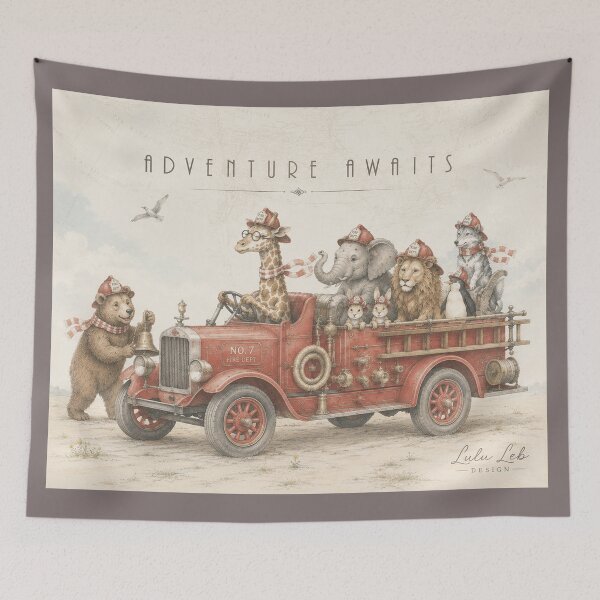 Item preview, Adventure Awaits – Fire Brigade Friends - Ark Animals designed and sold by LuluLeb.