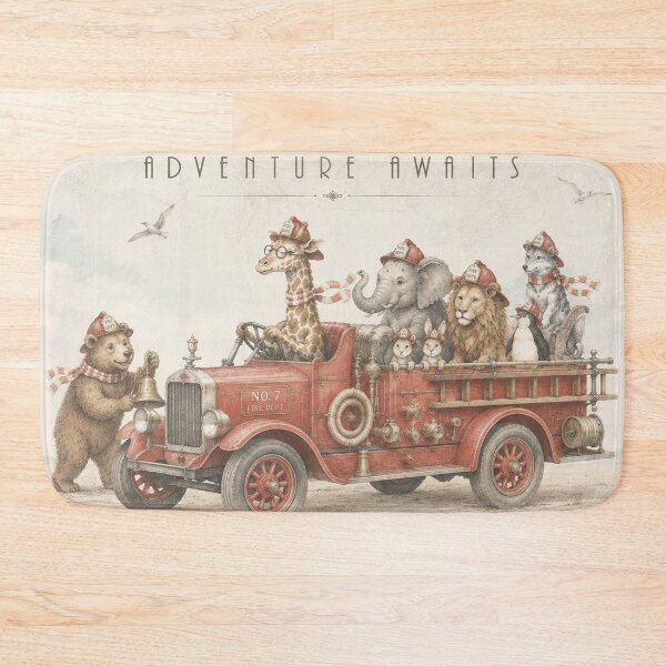 Item preview, Adventure Awaits – Fire Brigade Friends - Ark Animals designed and sold by LuluLeb.