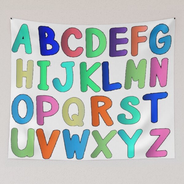 Item preview, Alphabet designed and sold by Omar-ArtAttack.