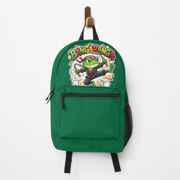 Item preview, BANGARANGA Ninja Frog – Action Jump Kick Cartoon Graffiti Art designed and sold by ArtsyExplorer.
