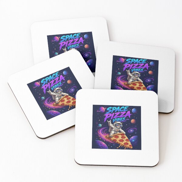 Item preview, Space Pizza Vibes Astronaut Cat Cosmic Cosmic Slice designed and sold by EDynamicpro.