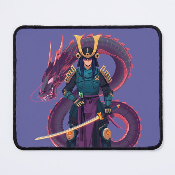 Item preview, Dragon Samurai – Cyber Warrior & Serpent Dragon designed and sold by kummo-0319.
