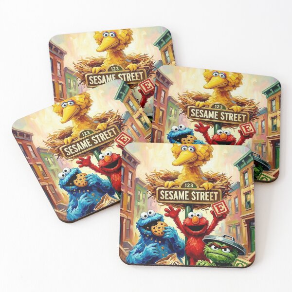 Item preview, Sunny Days on Sesame Street – Fine Art Print designed and sold by Art's Diner.