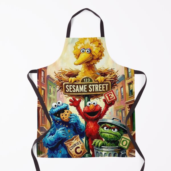 Item preview, Sunny Days on Sesame Street – Fine Art Print designed and sold by Art's Diner.