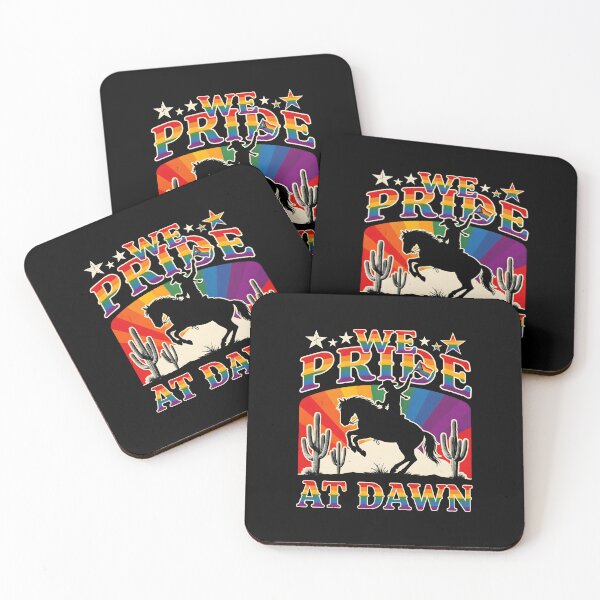 Item preview, We Pride At Dawn Western Rainbow Cowgirl Design for Pride Month designed and sold by Redgiant87x.