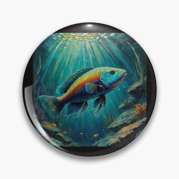 Item preview, Rainbow Wrasse Symphony: A Vibrant Color Beneath the Waves #5 designed and sold by Helios Be. Lavsh.