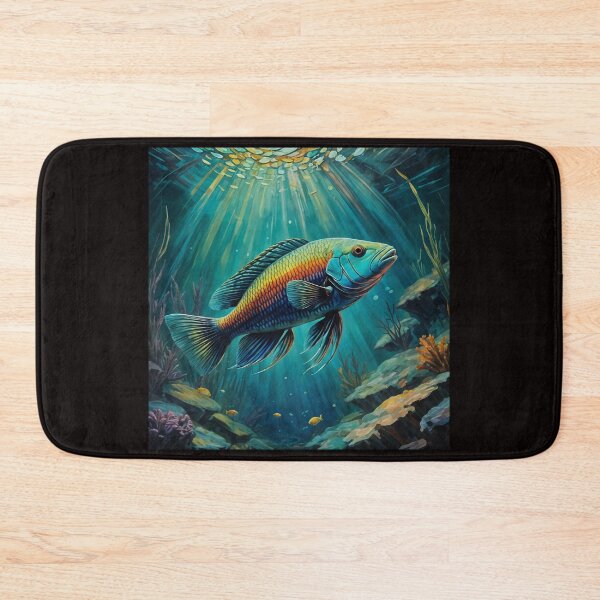 Item preview, Rainbow Wrasse Symphony: A Vibrant Color Beneath the Waves #5 designed and sold by Helios Be. Lavsh.