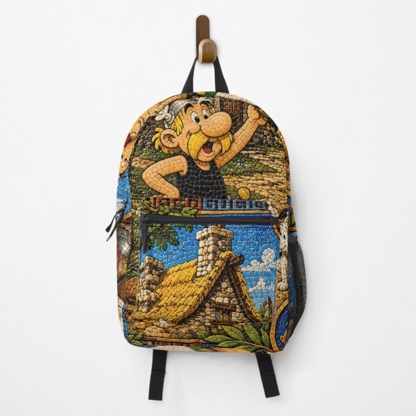 Item preview, Asterix and Obelix – Mosaic of the Eternal Gaulish Village designed and sold by JcAbstractArt.