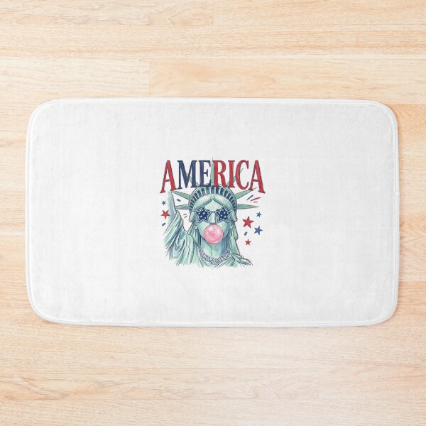 Item preview, Statue of Liberty NYC Skyline – Cute New York City Travel Illustration designed and sold by DoodloraStudio.