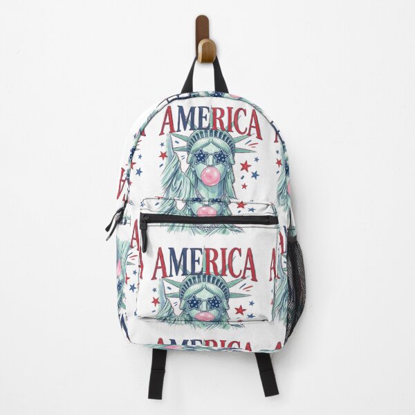 Item preview, Statue of Liberty NYC Skyline – Cute New York City Travel Illustration designed and sold by DoodloraStudio.