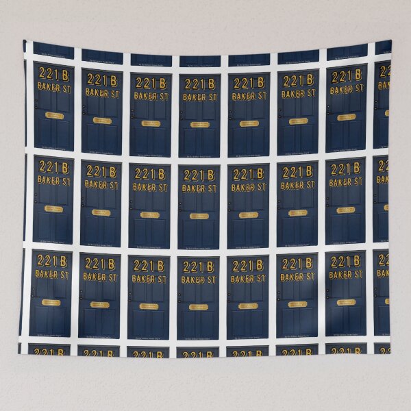 Item preview, 221 B Sherlock Holmes Door  designed and sold by stella literarium.