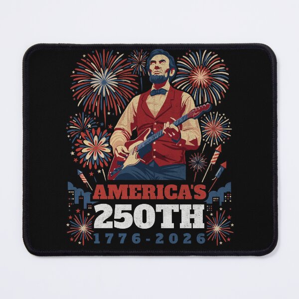 Item preview, Lincoln Guitar Fireworks 250th National Milestone designed and sold by d247.