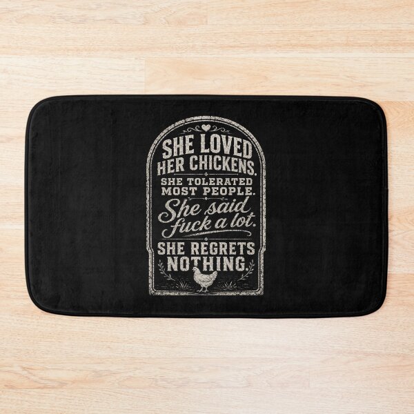 Item preview, She Loved Her Chickens She Tolerated Most People designed and sold by zoes-ink.