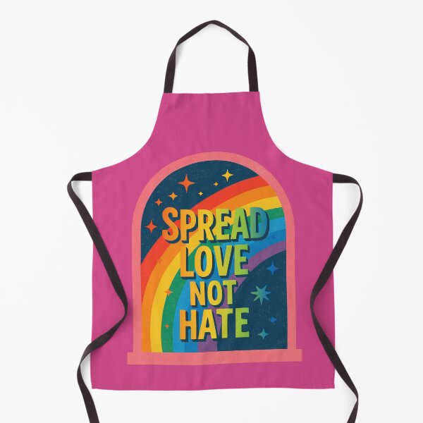 Item preview, Spread Love Not Hate — Rainbow Arch Pride LGBTQ+ designed and sold by ChasingRabbit05.